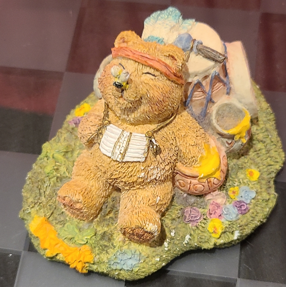Pow Wow Bear figurine for sale
